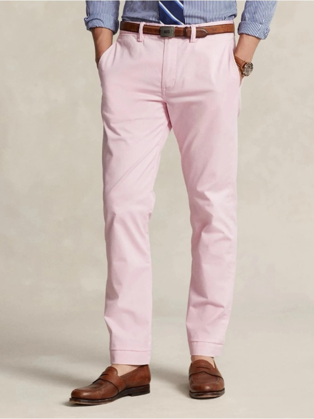 NWT Polo Ralph Lauren Bedford Stretch Straight Fit Chino Pants Mens Size 32x32